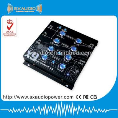 Best selling car audio crossover of digital car crossover and 3-way car audio crossover with remote control