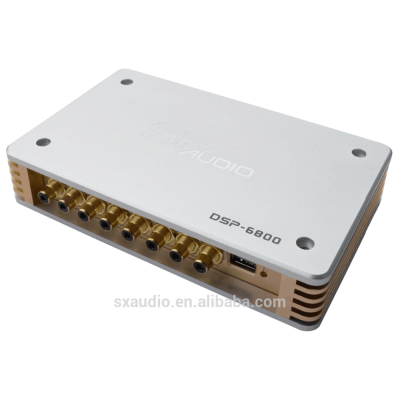 6 CH Input 8 CH Output 31bands DSP Power amplifier